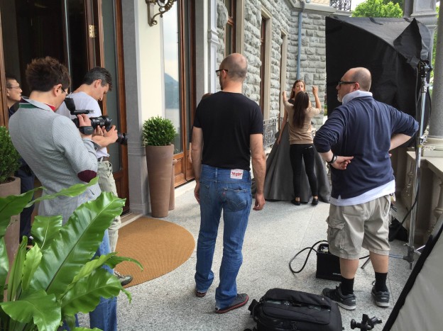 イタリア撮影風景