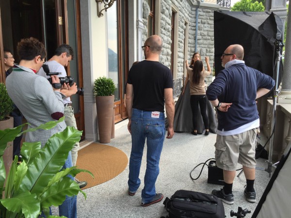 イタリア撮影風景