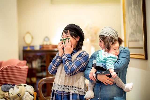 ヘアメイクリハーサル模様