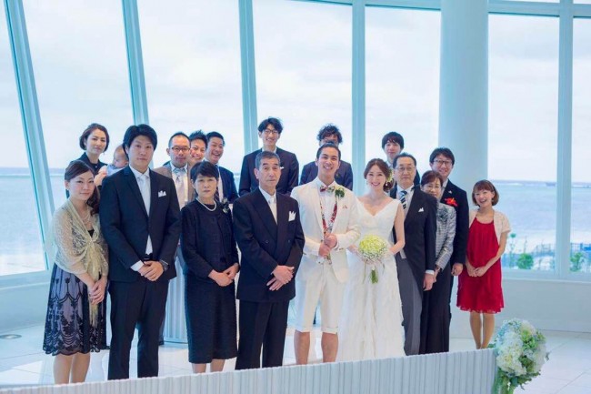 グランマニエのウエディングドレス｜沖縄挙式｜リゾート挙式