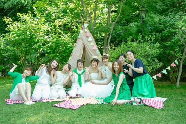 テント｜ガーデンウエディング｜ナチュラルウエディング