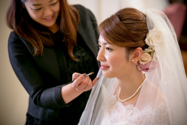 ヘアメイクリハーサル｜グランマニエ｜ベール