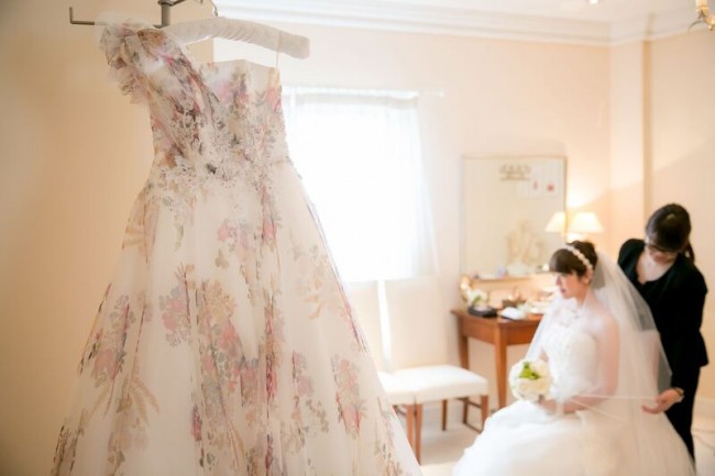 グランマニエのカラードレス｜グランマニエのウエディングドレス