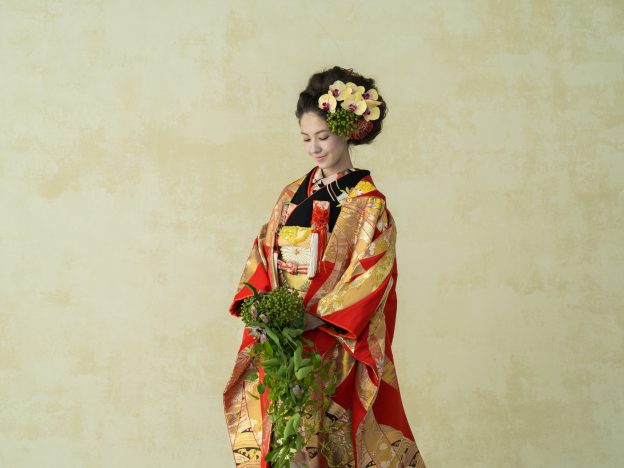 朱束のし｜グランマニエの和装