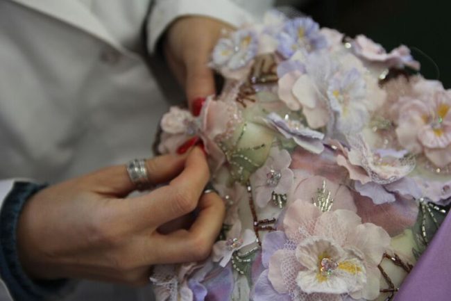 グランマニエのカラードレス｜オートクチュール