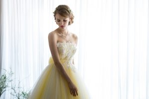 DOMITILLA｜プリンセスドレス｜イエロー