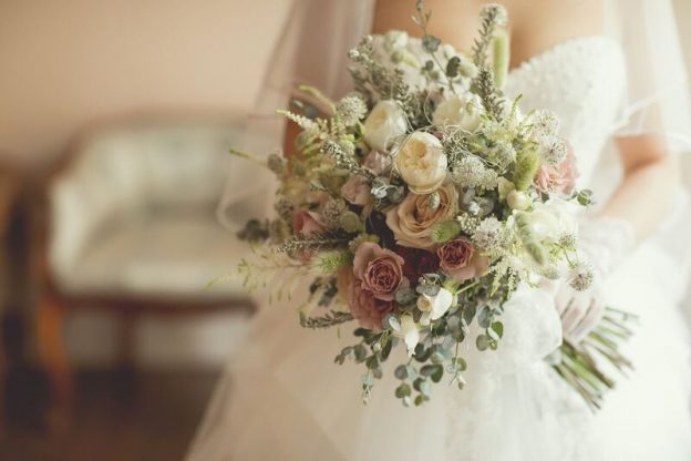 ブーケ｜ナチュラル｜秋｜くすみカラー