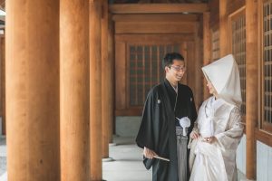 和装｜白無垢｜神宮｜ブライズレポート｜ジャルダンドゥボヌール