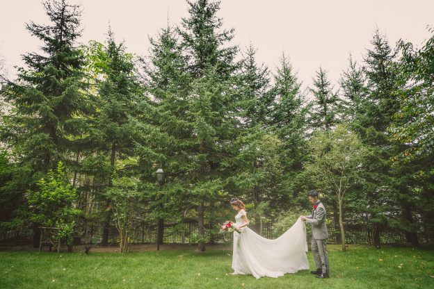 ガーデンウエディング|二人の時間