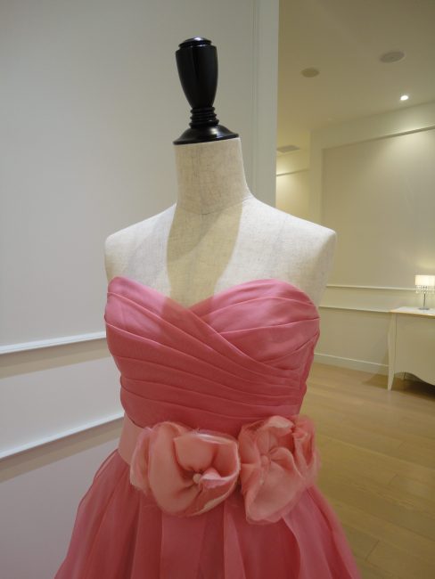 ローレルピンク｜グランマニエのカラードレス