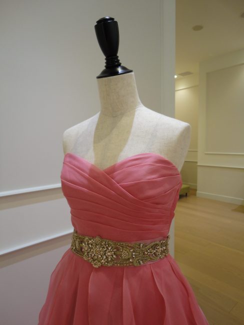 ローレルピンク｜グランマニエのカラードレス