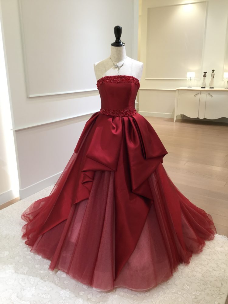 MUGHETTO | Red | ムゲット｜カラードレス