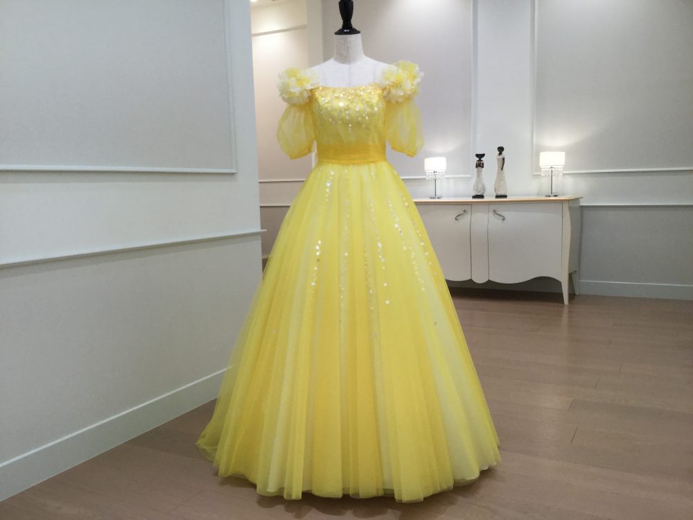EVE Yellow | FIO COUTURE | granmanie | wedding dress