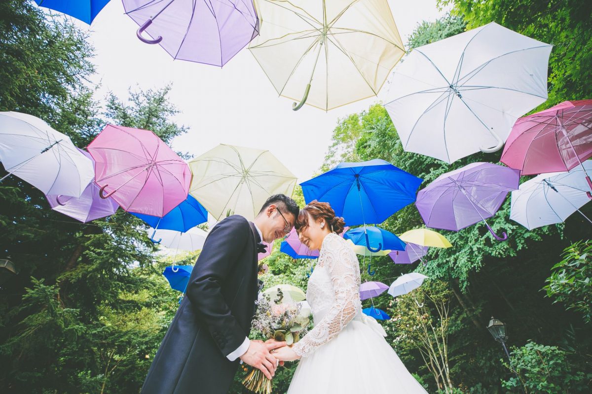 【結婚式のジンクス】雨の結婚式は幸運をもたらす