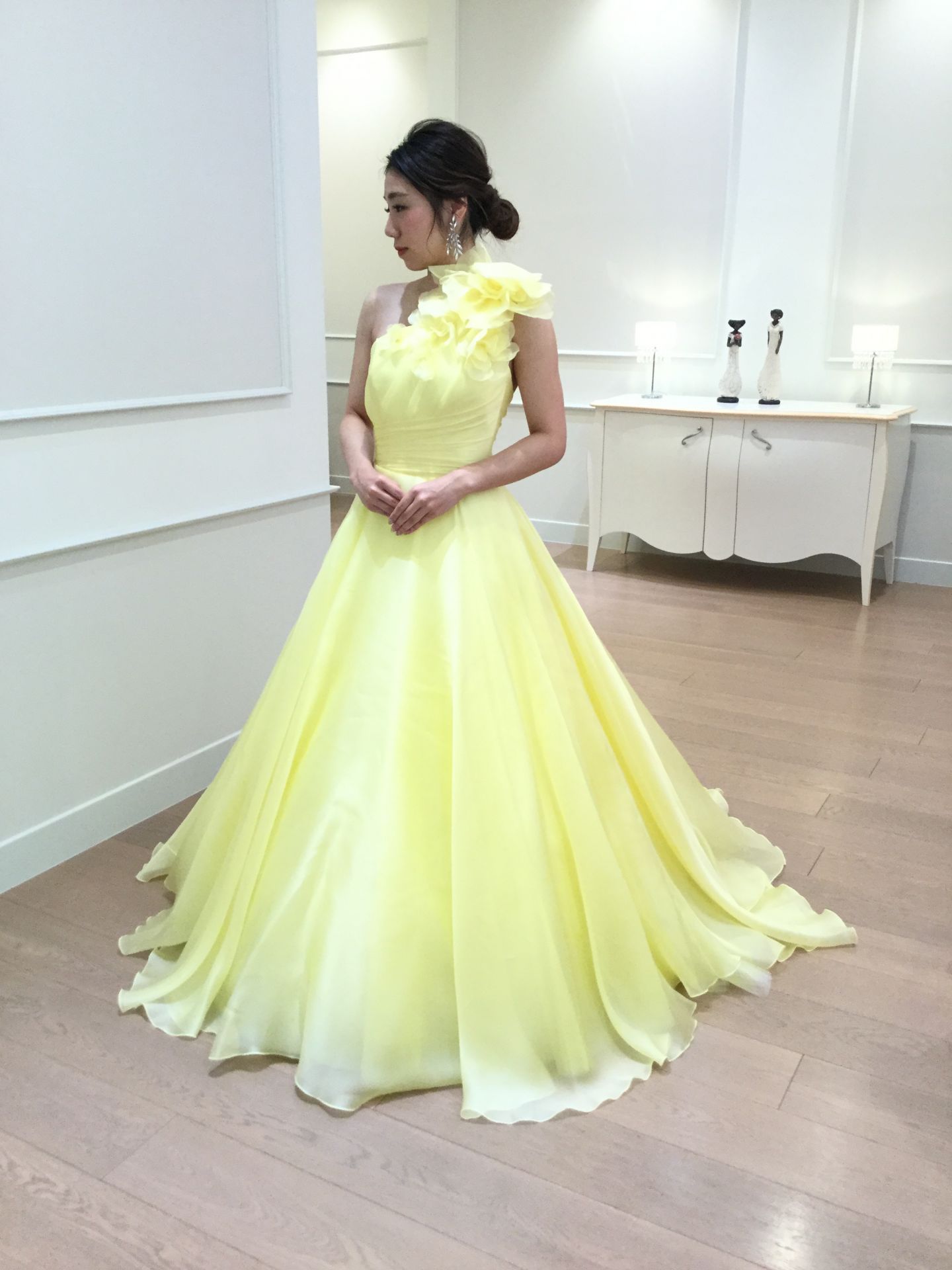 PEONY Yellow | FIO COUTURE | granmanie | wedding dress