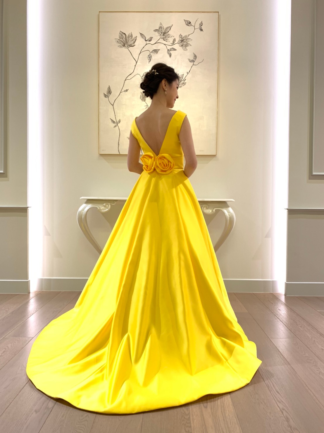 GIGLIO Yellow | FIO COUTURE | granmanie | wedding dress