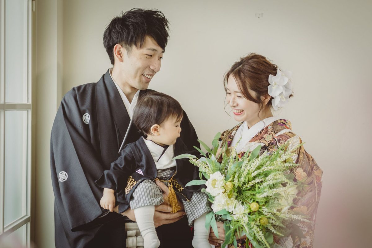 大切な家族と素敵なひと時を ご結婚式後のお写真撮り グランマニエ東京銀座 札幌