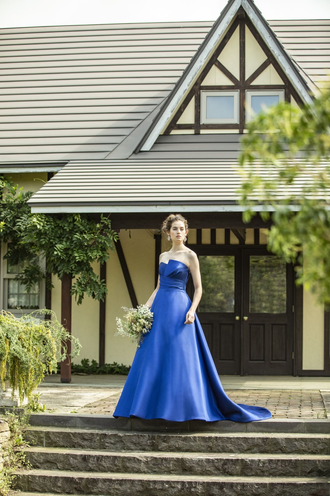 AMETHYST/Blue | SUZANNE NEVILLE | granmanie | wedding dress | collection