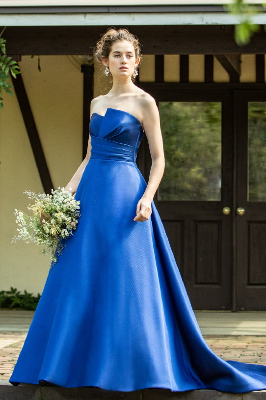AMETHYST/Blue | SUZANNE NEVILLE | granmanie | wedding dress | collection