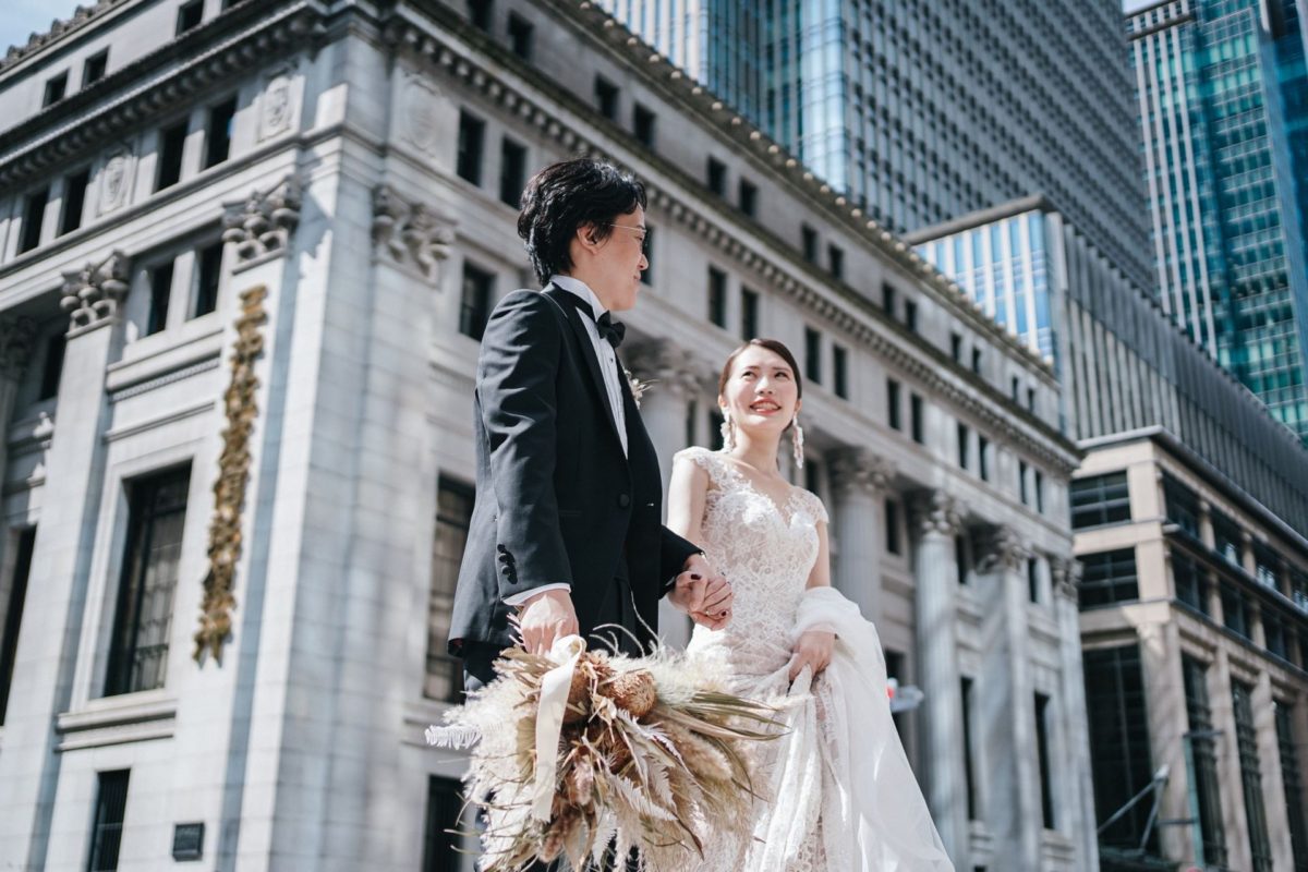 【REAL BRIDE】大都会でロマンチックなフォトウエディング　～　Taishi & Shiori