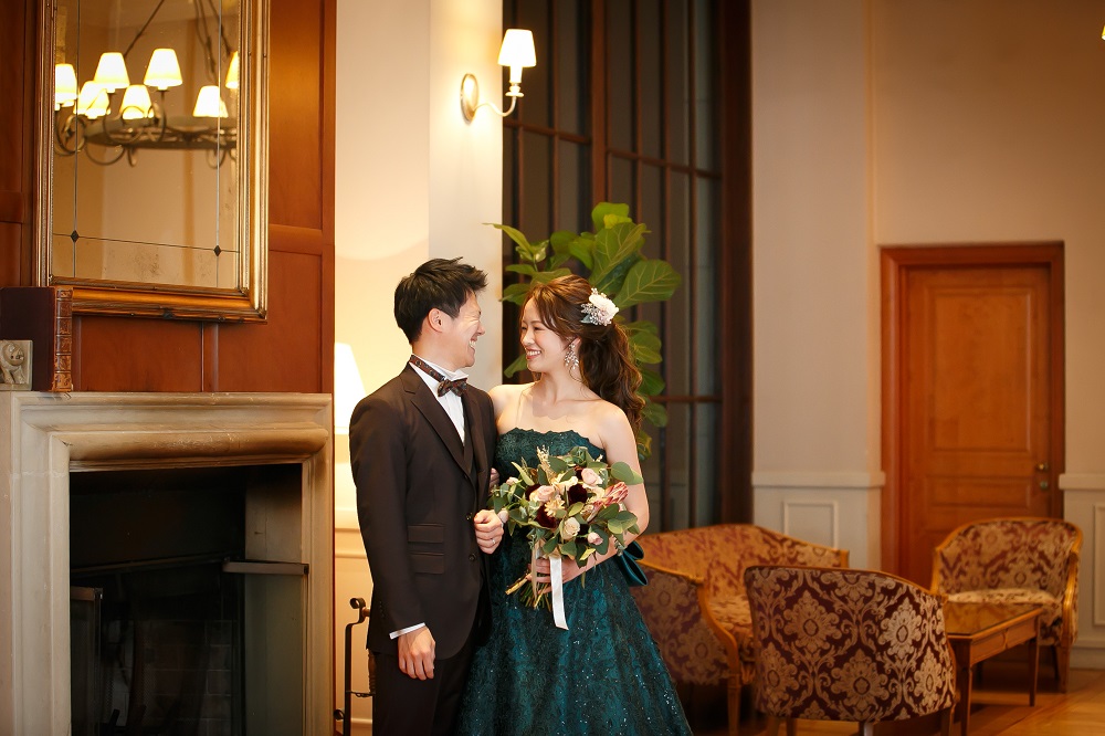 【REAL BRIDE】心を奪われる極上のウエディングドレス♡Kensuke＆Shiori